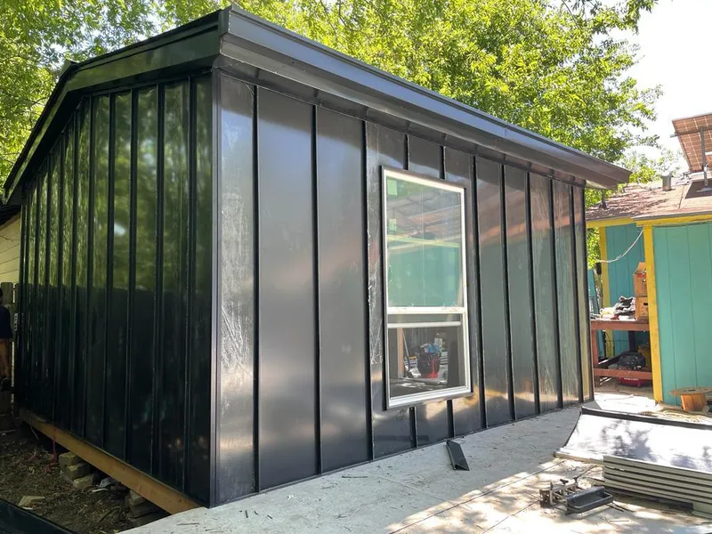 Black standing seam metal wall panels for Roof Inspection in Mount Carmel